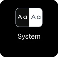 System theme